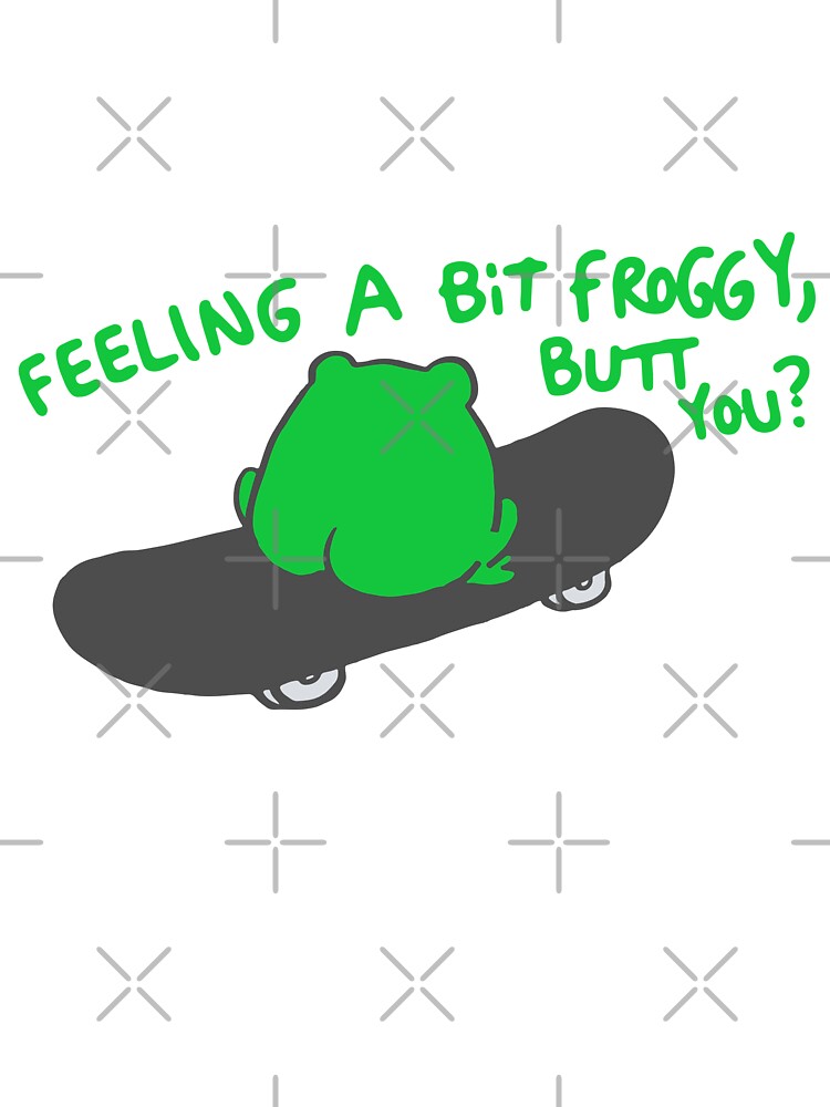 Frog butt x frog butt by The  Knick Knack Nook