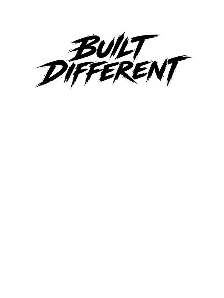 BUILT DIFFERENT | GYM WEAR by Grind era