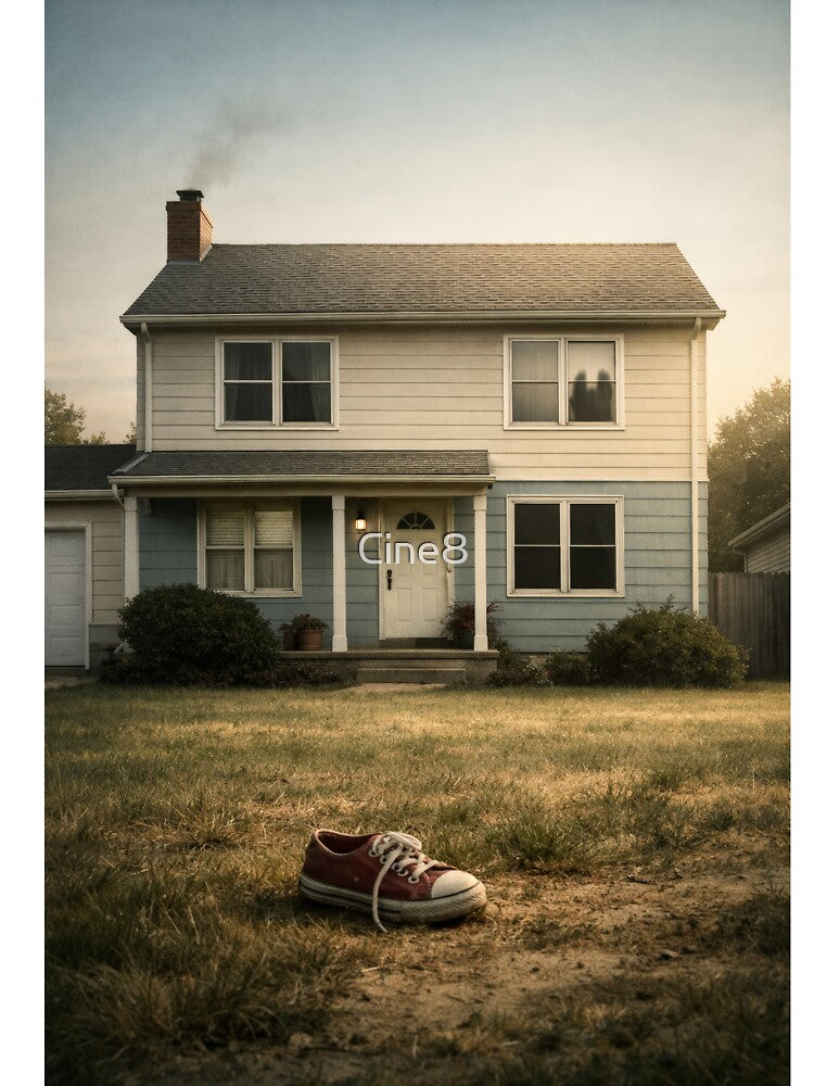 American  Suburban Crime Drama Cinema Movie Poster by Cine8