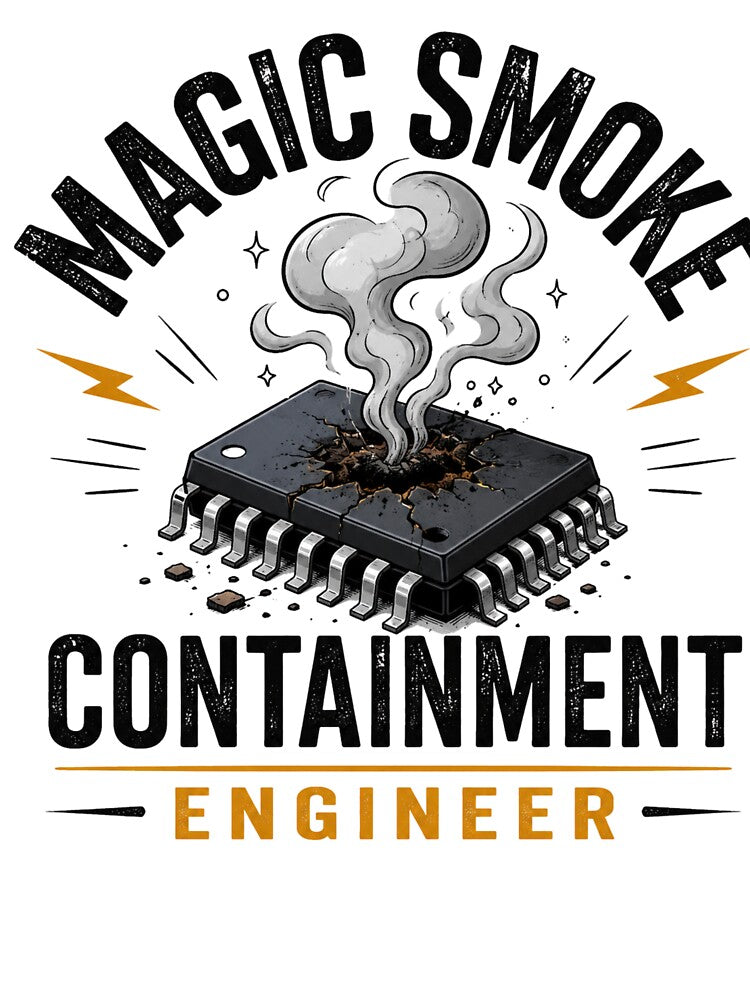 Magic Smoke Containment Engineer Design by Mosslume Studio