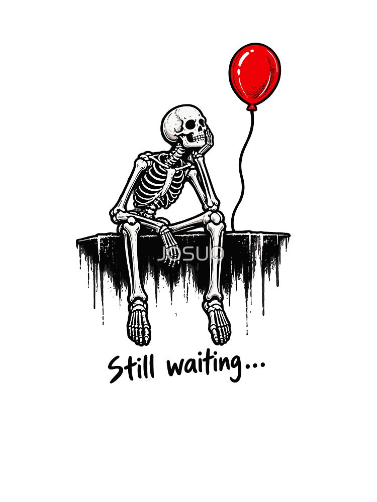 Yearning Skeleton Halloween Emotional Spooky by JOSUQ