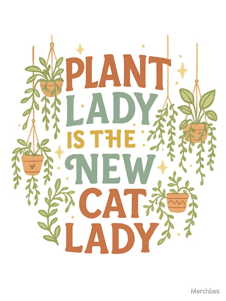 Plant Lady is the New Cat Lady – Leafy Lettered Makeover by Merchbes