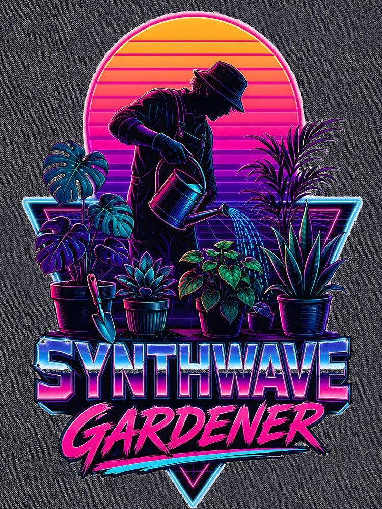 Synthwave Gardener by OddPairStudio