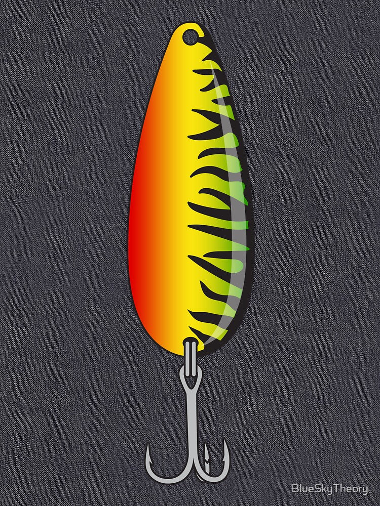 Classic Spoon Fishing Lure - Hot Mackerel by BlueSkyTheory