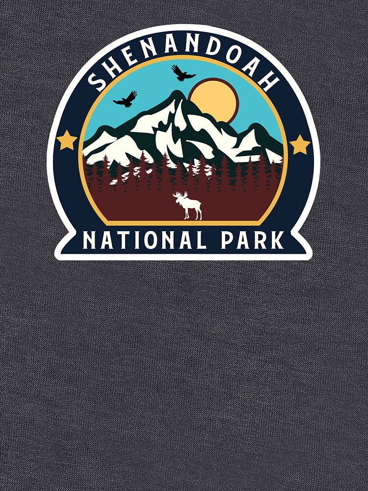 Shenandoah National Park-Vintage by Road-tees