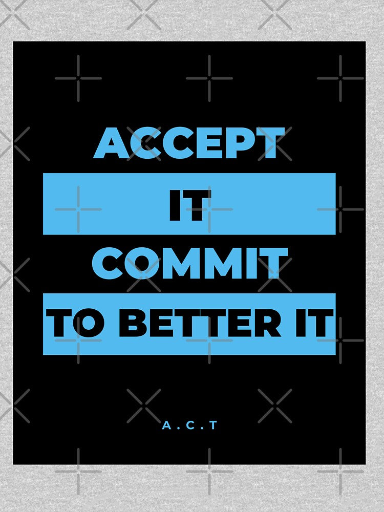 Accept it and commit to making it better by devArtsDesigns