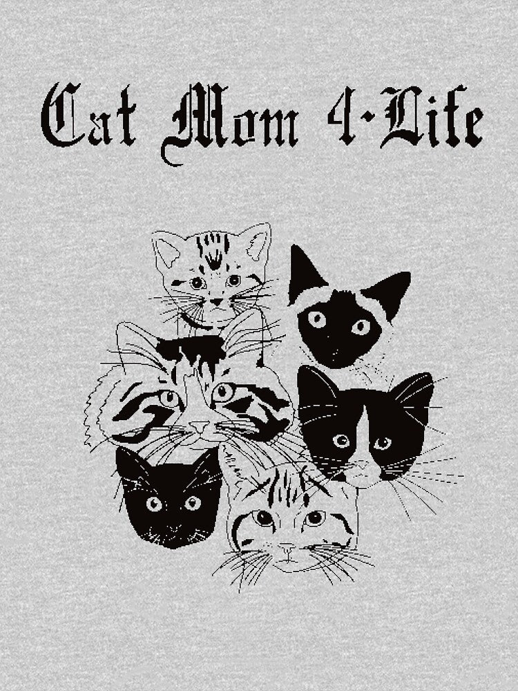 Cat Mom 4 Life by lmegna1