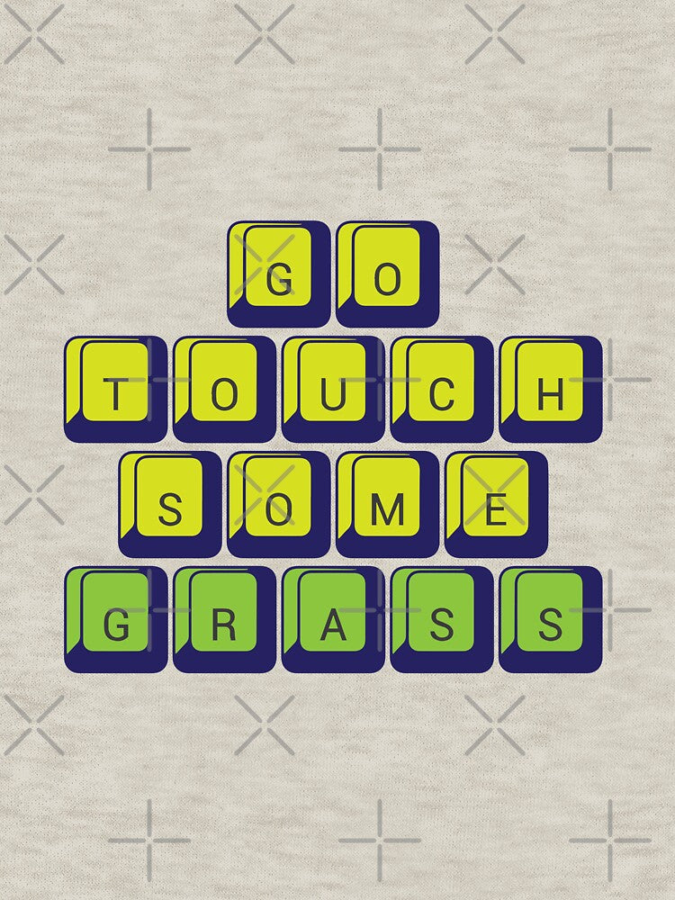 Go Touch Some Grass Keyboard by VARIA*T Design