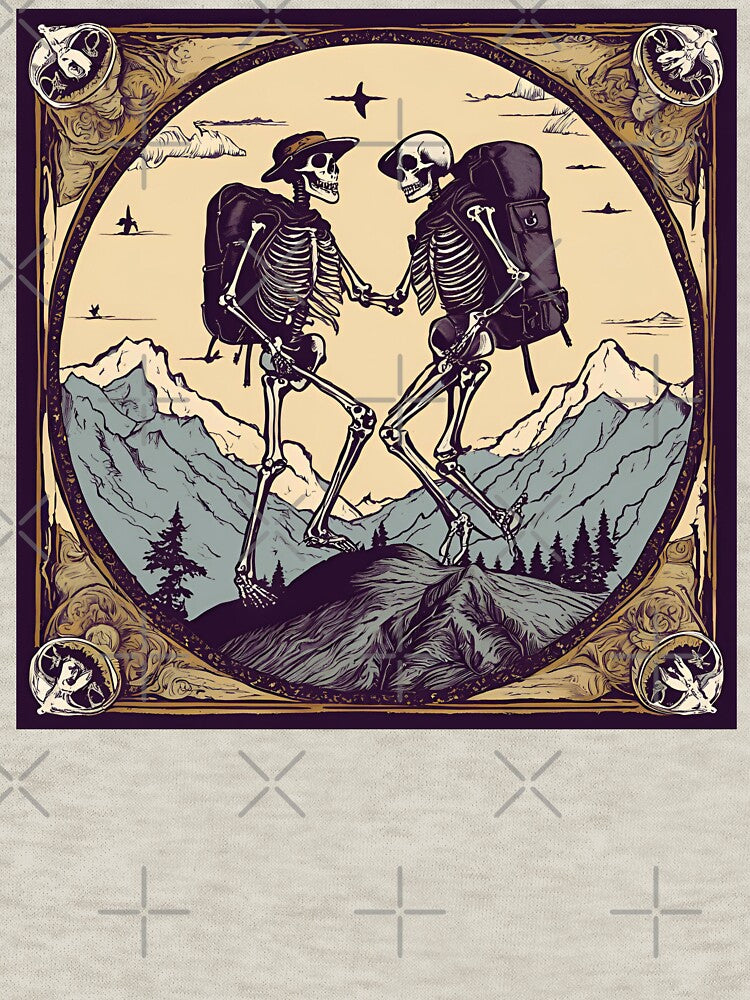 Backpacking skeletons by FitEnvy