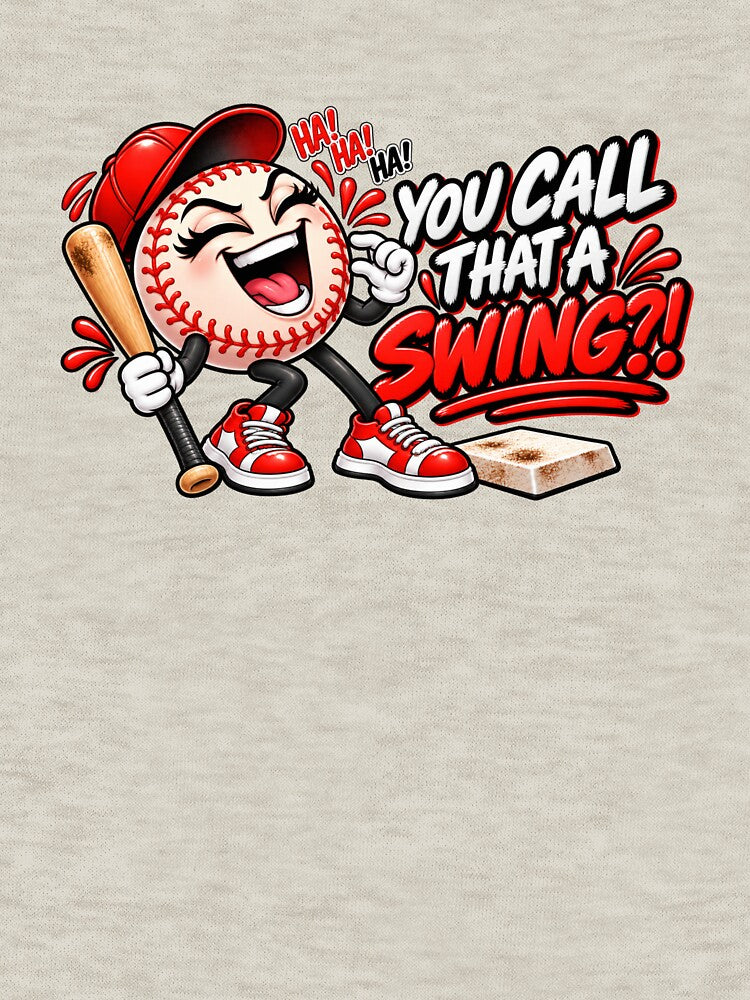 You Call That a Swing?! – Funny Baseball by HO•Designs
