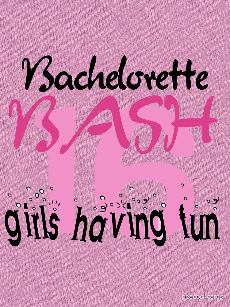 Bachelorette Bash 2016 Girls Having Fun by peacockcards