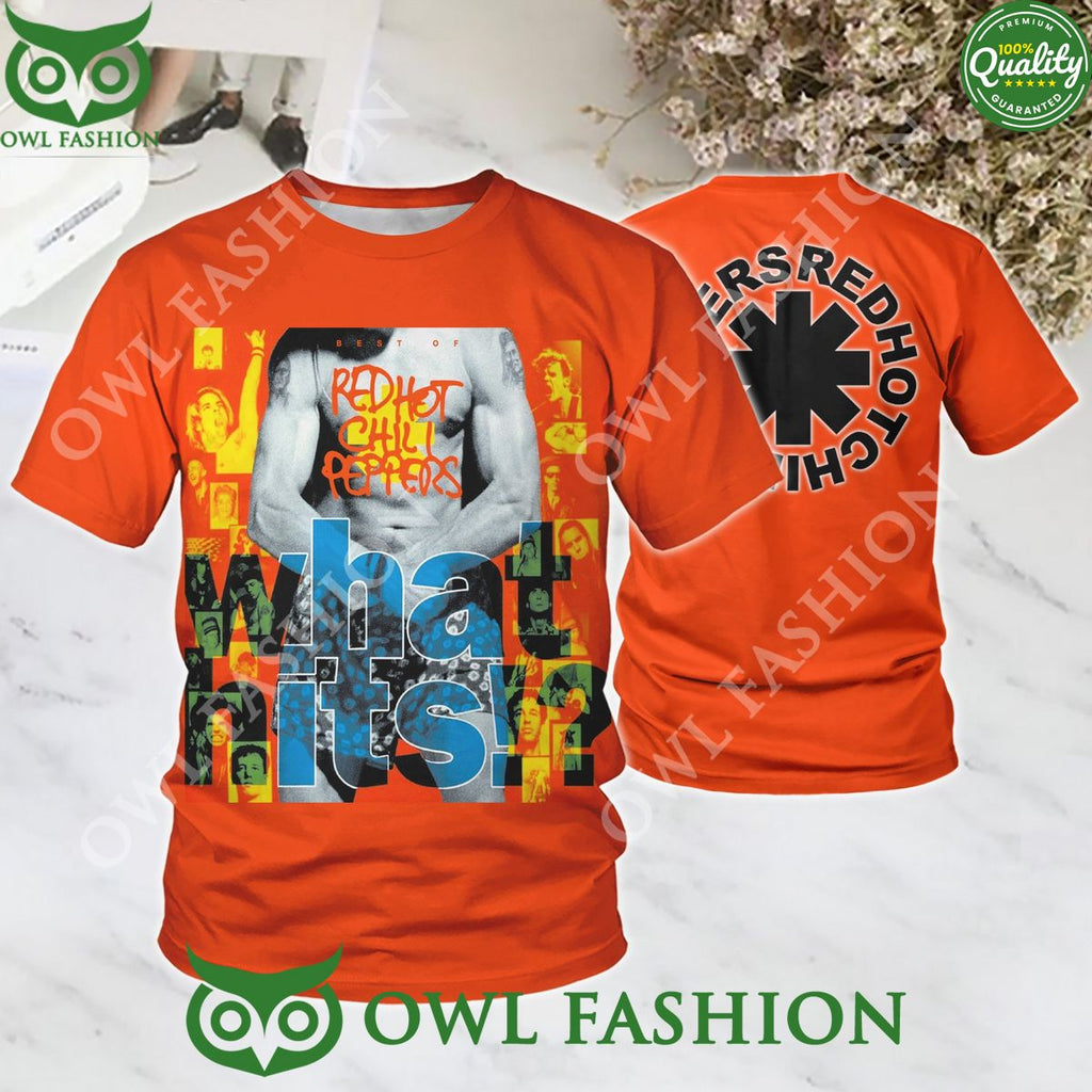 Red hot Chili Peppers What hits 3d t shirt