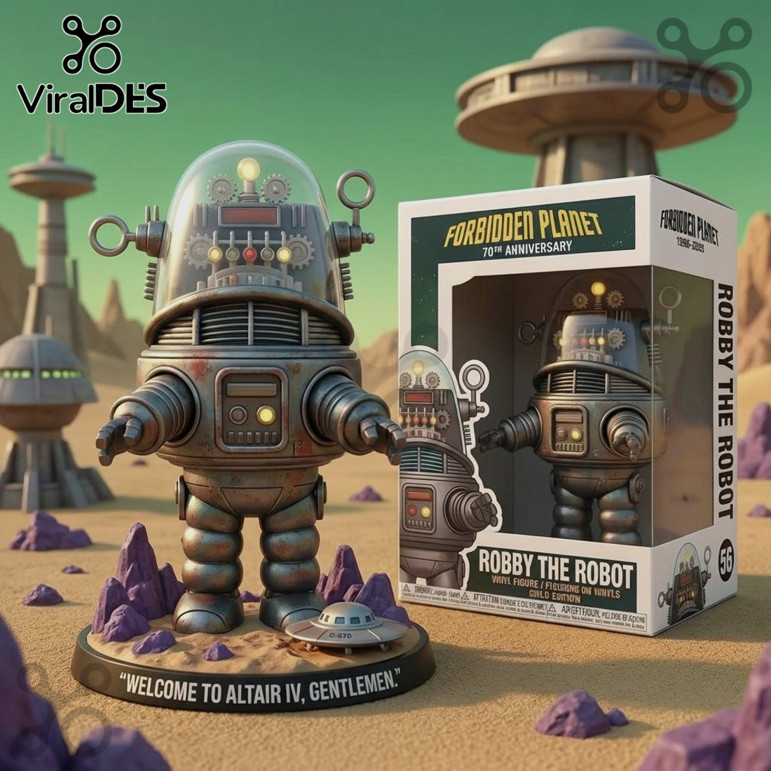 Robby The Robot Forbidden Planet 70th Anniversary Limited Edition Figure