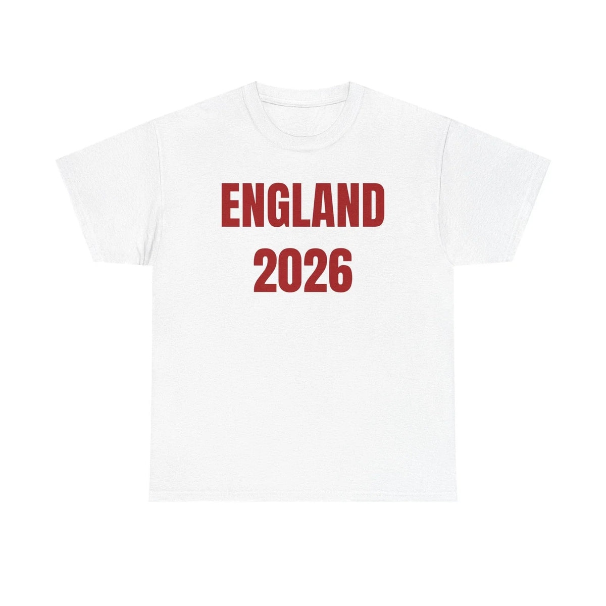England 2026 T-Shirt | World Cup Football Soccer Tee Cotton