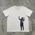Messi Collection Soccer Graphic T Shirt Mens XXL White Pink 10 Inter Miami Style