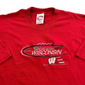 Vintage Wisconsin Badgers Rose Bowl 2000 Graphic Shirt Size 2XL College Football