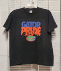 FLORIDA GATORS🐊"GATOR PRIDE"T-Shirt●Sz.Large●Unisex Black●Hardly Worn If Ever🏈