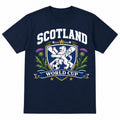 Mens Scotland Saltire Thistle T Shirt World Cup 2026 Football Fan Tee