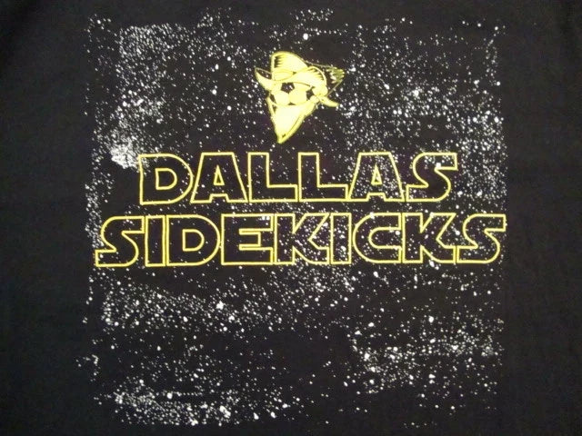 Dallas Sidekicks Soccer Team Spoof Sportswear Fan Apparel Black T Shirt Size XL