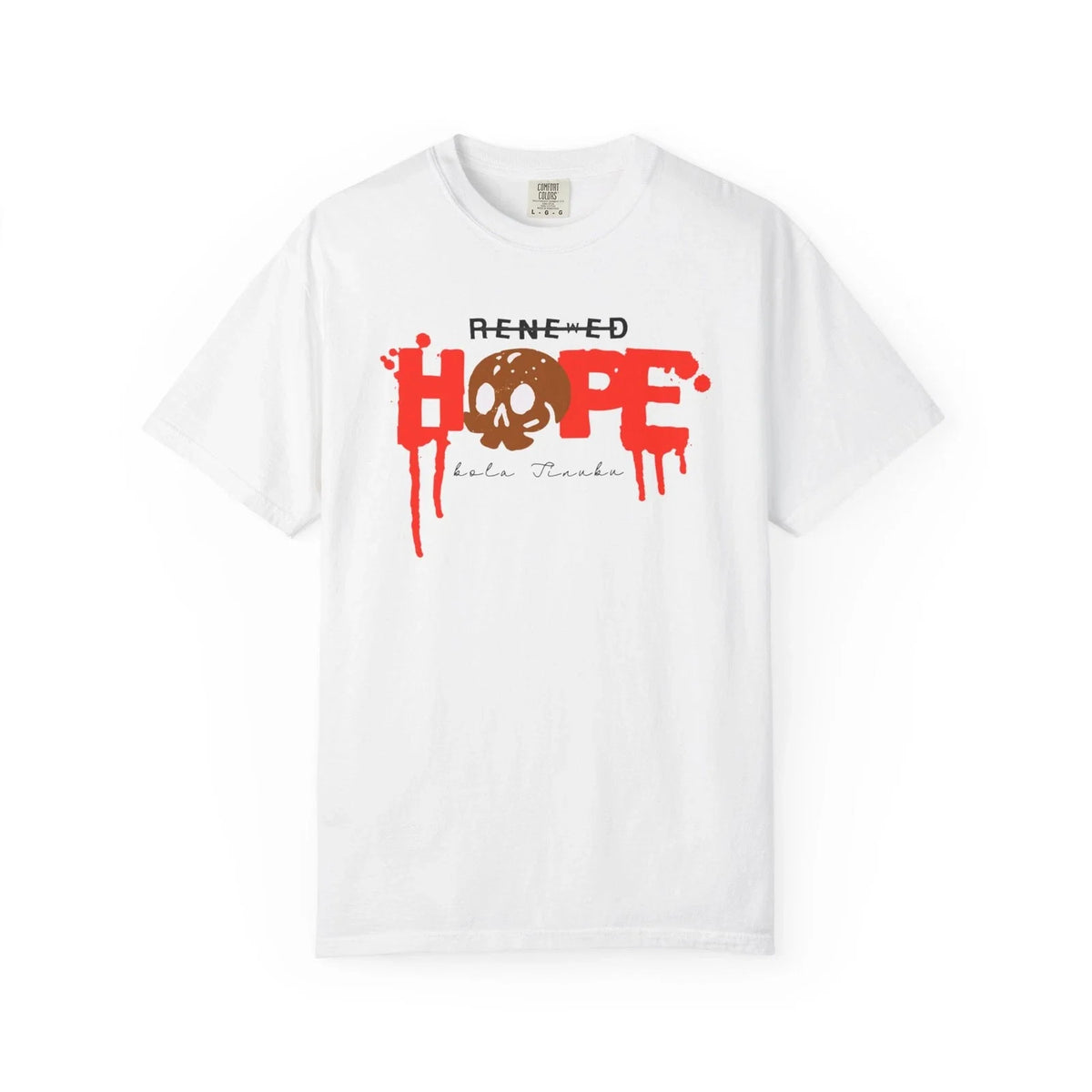 Renewed Hope skull graphic T-Shirt | horror typography