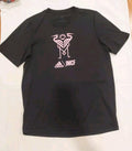 Inter Miami FC Men's Club Icon Pregame T-Shirt Training Jersey - Black Medium