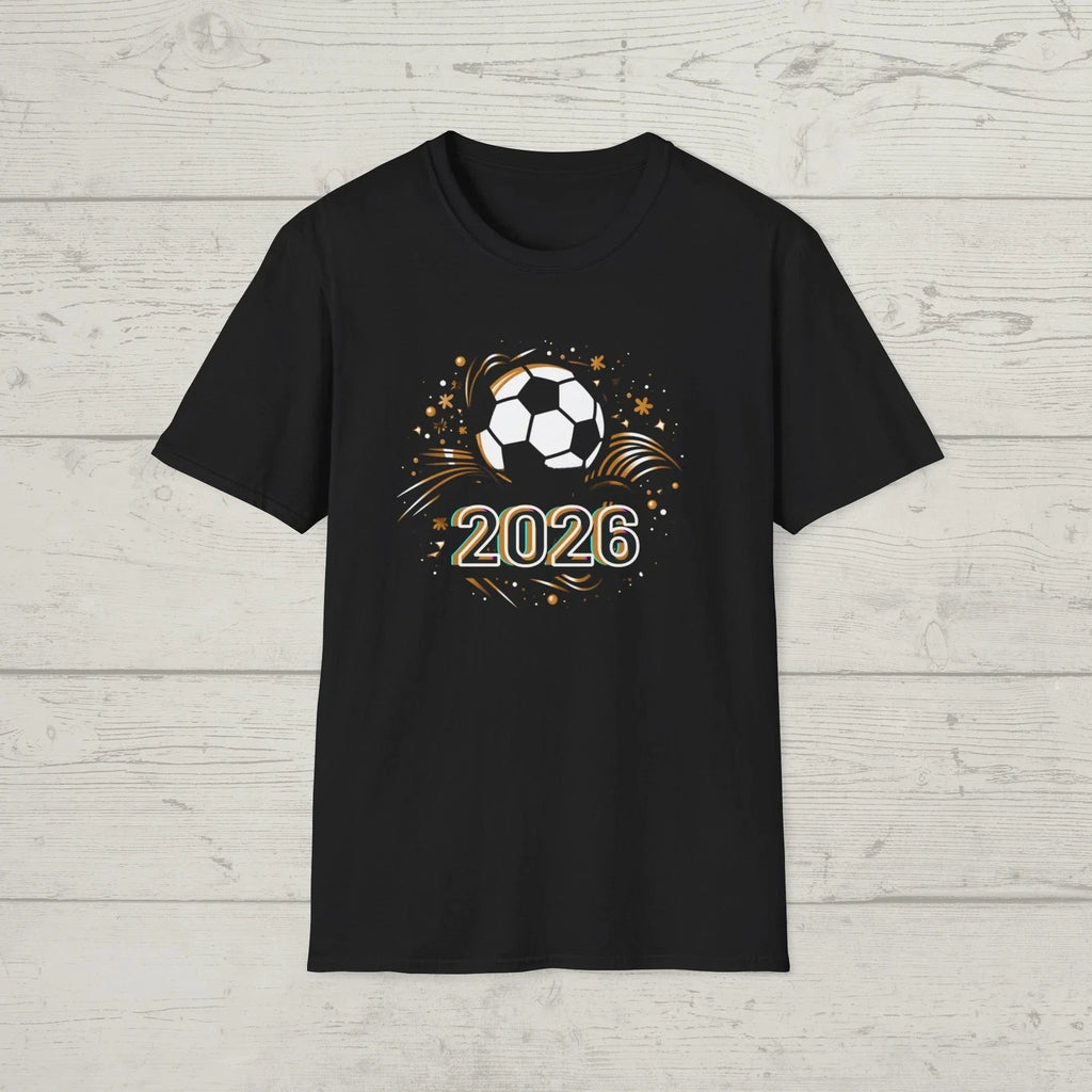 Soccer Ball 2026 Graphic Sweatshirt, Sports Fan Unisex T-shirt, World Cup Ready