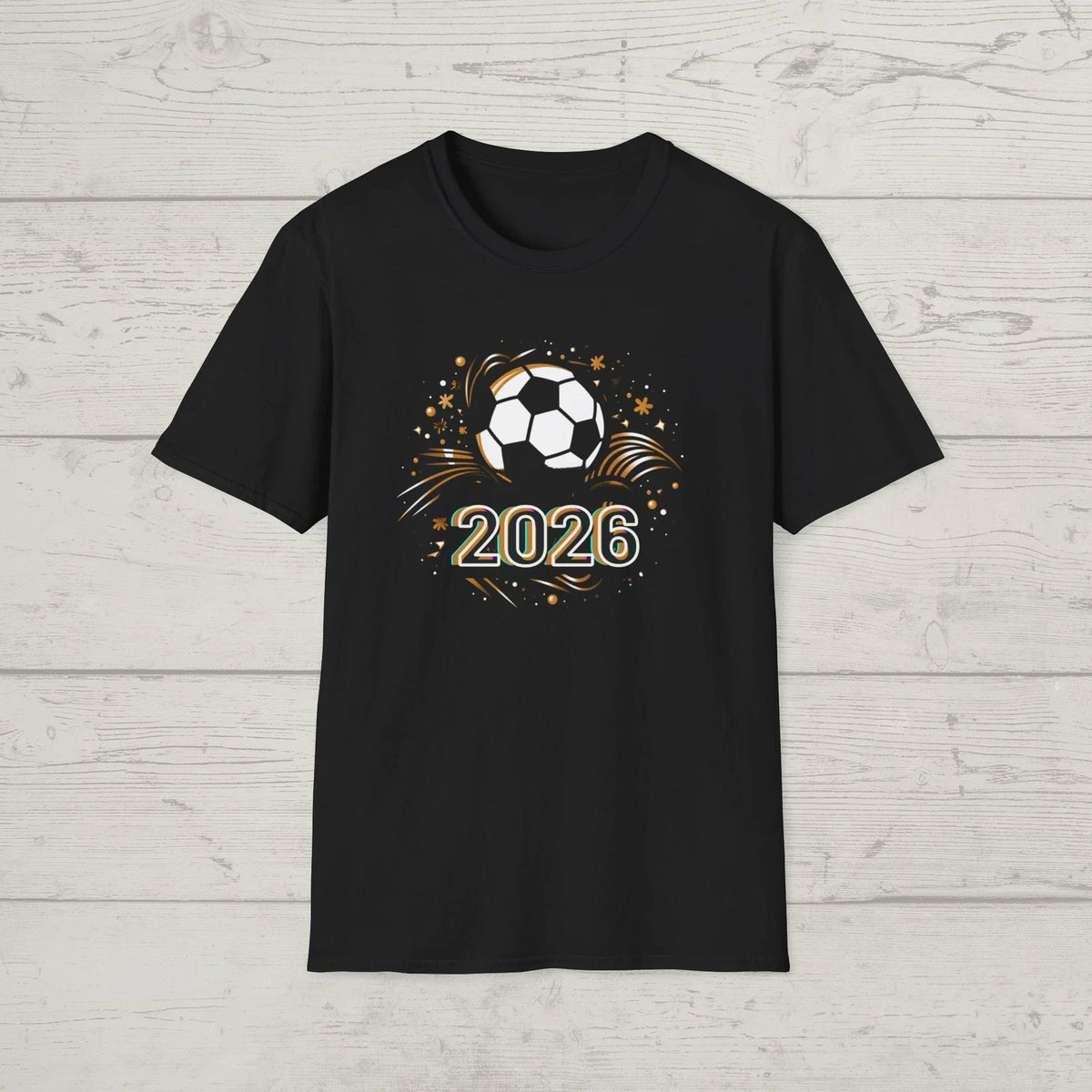Soccer Ball 2026 Graphic Sweatshirt, Sports Fan Unisex T-shirt, World Cup Ready