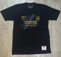 Mitchell Ness LAFC T-Shirt Men L Black MLS Soccer Los Angeles Graphic 20x29