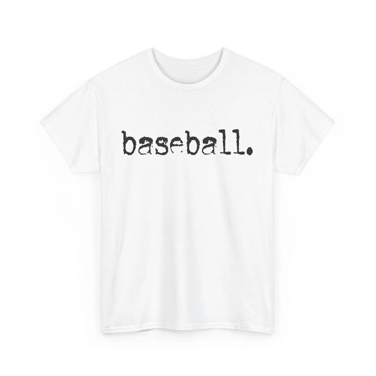 Baseball T-Shirt | Funny Baseball Fan Tee | Baseball Typography Design