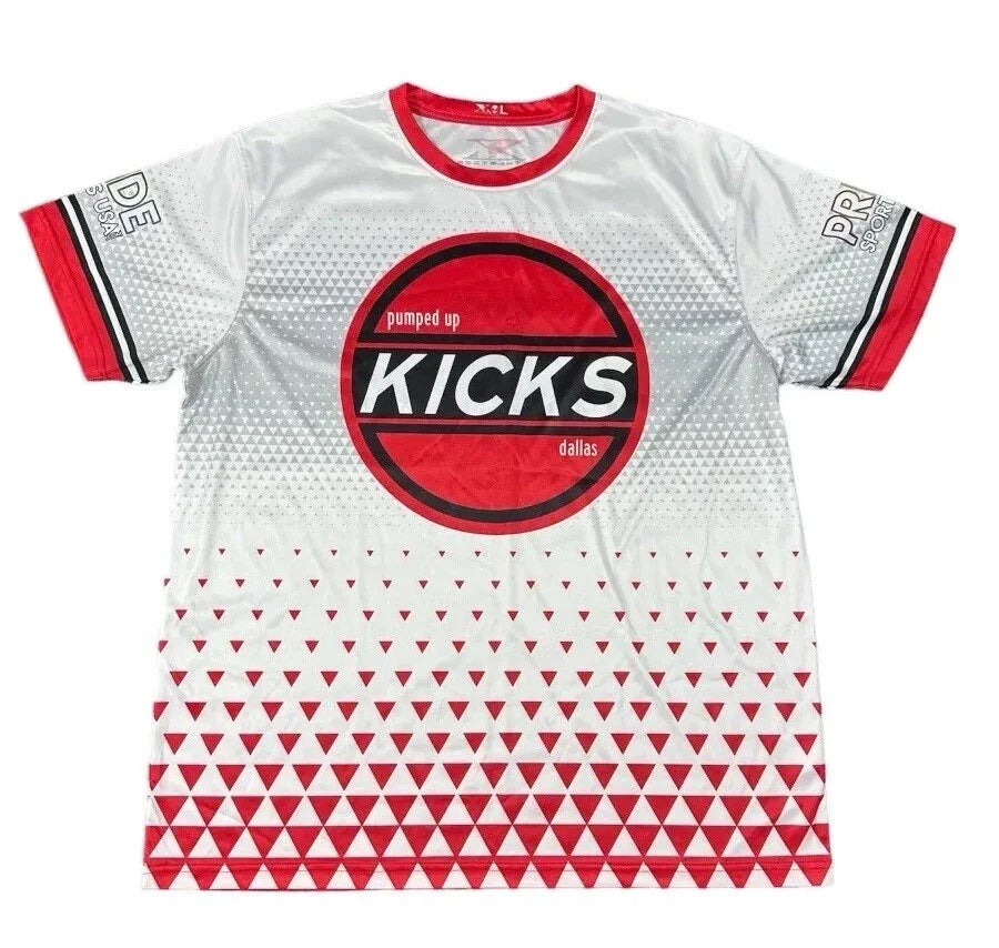 Pride Sports Pumped Up Kicks Dallas Jersey Shirt T-Shirt Soccer XL