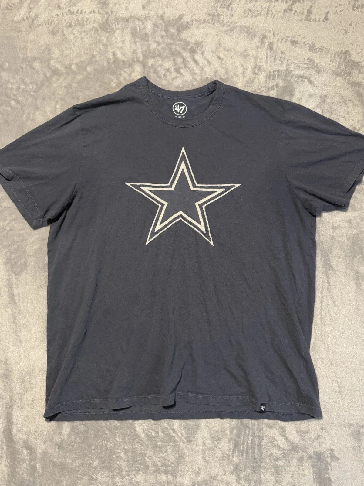 Dallas Cowboys '47 Brand T-Shirt Men's XL Navy Star Logo Graphic