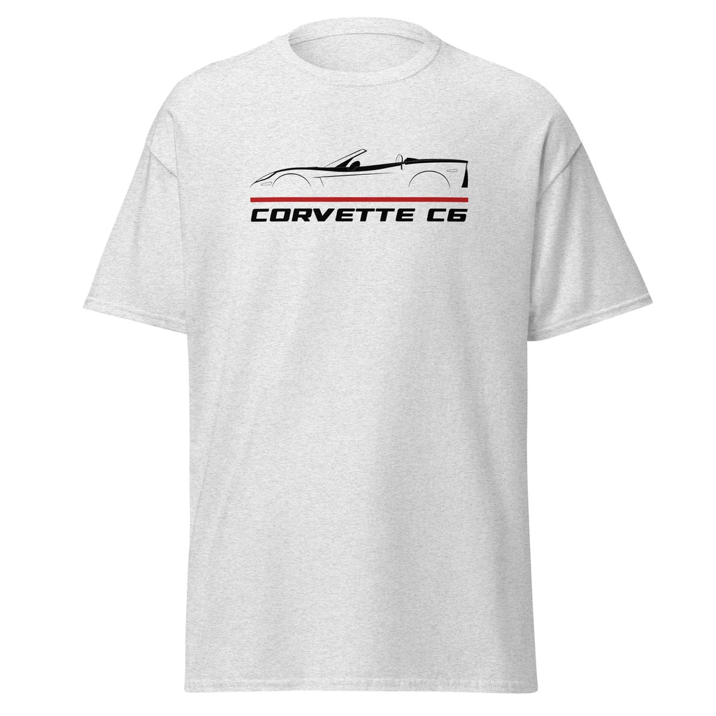 Premium T-Shirt For Chevrolet Corvette C6 Convertible 2004-2013 Car Fans Gift