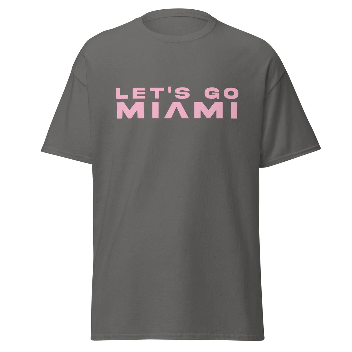 Let's Go Miami Football Soccer Inter Miami Messi Unisex Jersey Tshirt