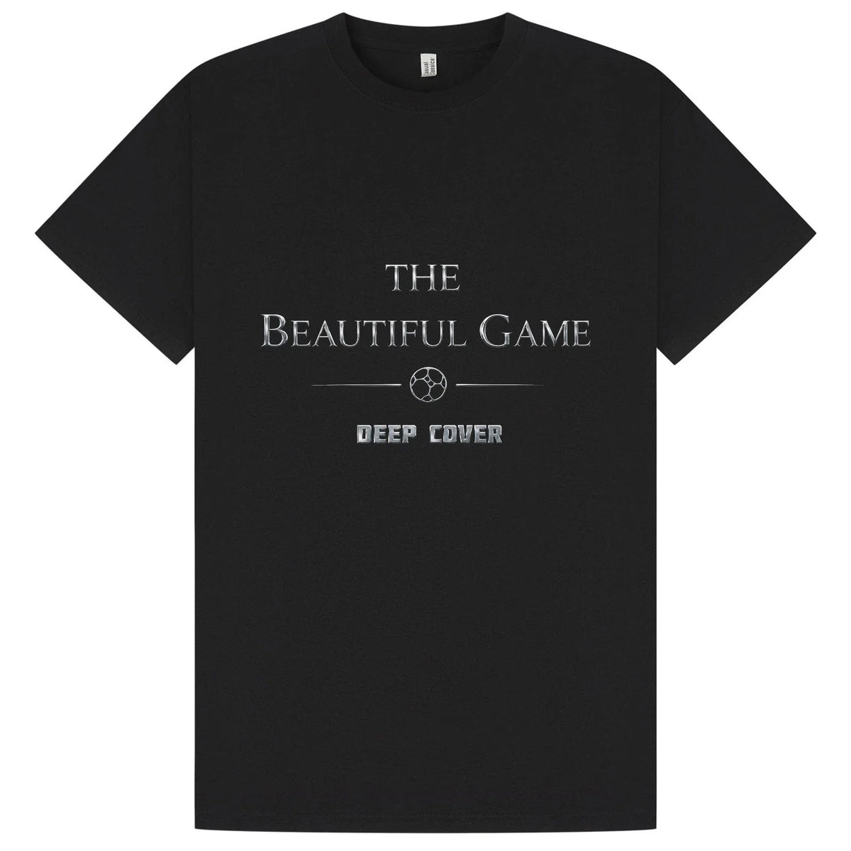 The Beautiful Game Cotton T-Shirt World Cup 26 in Black & Silver XS to 5XL