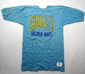 Vtg 80s Grundy Golden Wave Virginia HS Jersey Style T-Shirt Sz M 50/50 USA Made