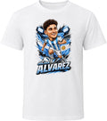 Julian Alvarez, Argentina Caricature Soccer 2026 T Shirt