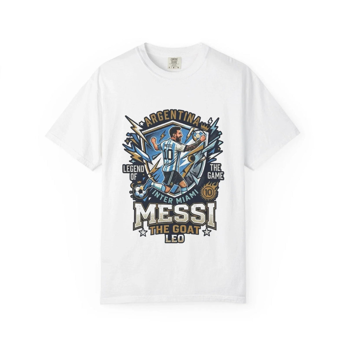 Argentina Legend 10  - The GOAT-  Soccer T-Shirt -World Cup 2026 Fan Version