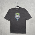 Seattle Sounders FC Men's Dark Gray Short Sleeve T-Shirt-Size Small-NWOT