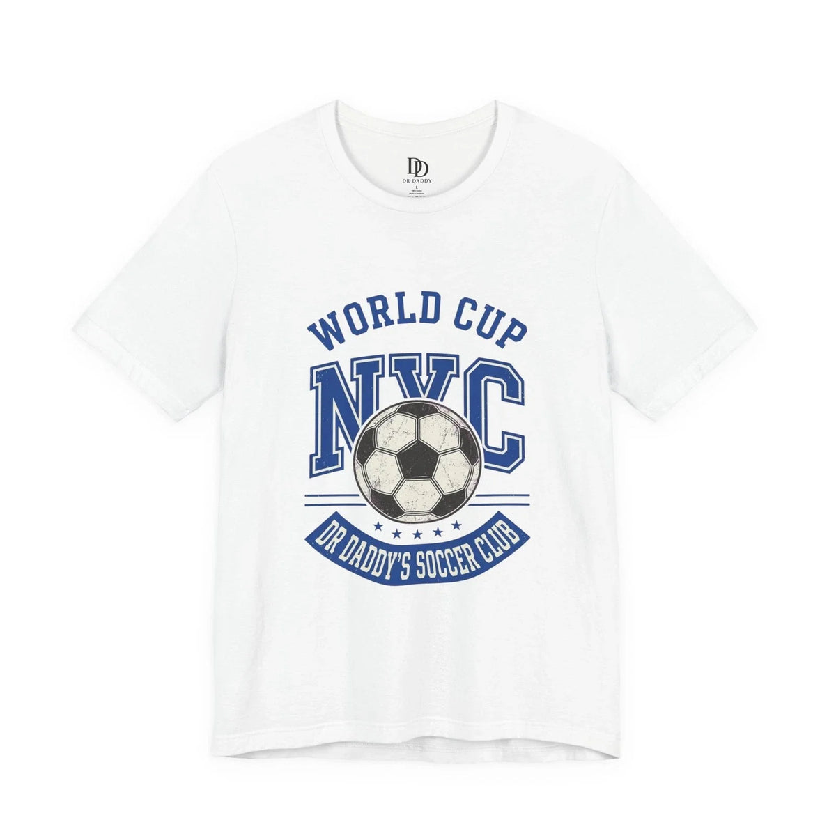 NYC Varsity Soccer Tee | Collegiate WORLD CUP Pride, Retro NYC Athletics