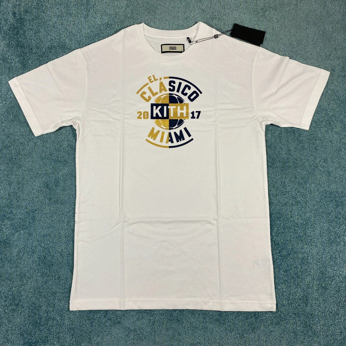 Kith x El Clasico Shirt M XL 2017 Barcelona Real Madrid Soccer Miami Exclusive