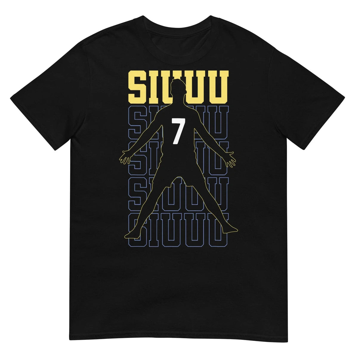 Siuuuu Funny Soccer Present for Soccer Lovers Fan Kids Boys T-Shirt