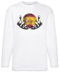 Spain Football Magic Ball Men Long Sleeve T-Shirt spanish Soccer Flag World
