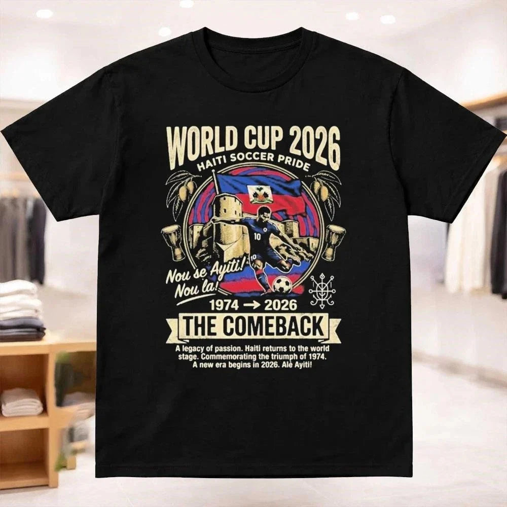 Haiti Soccer Pride The Comeback Shirt