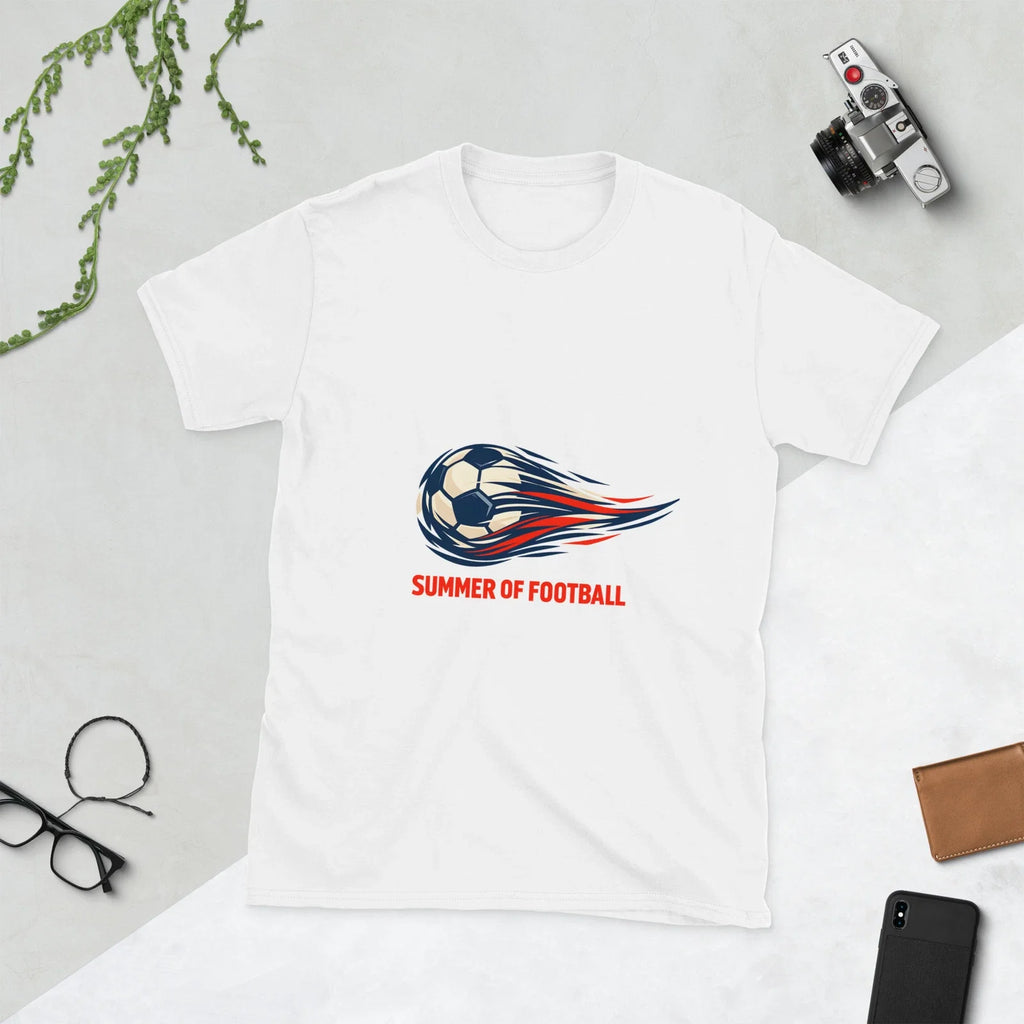 Summer of Football Soccer Shirt Unisex Sport Graphic Tee Fan Gift Season