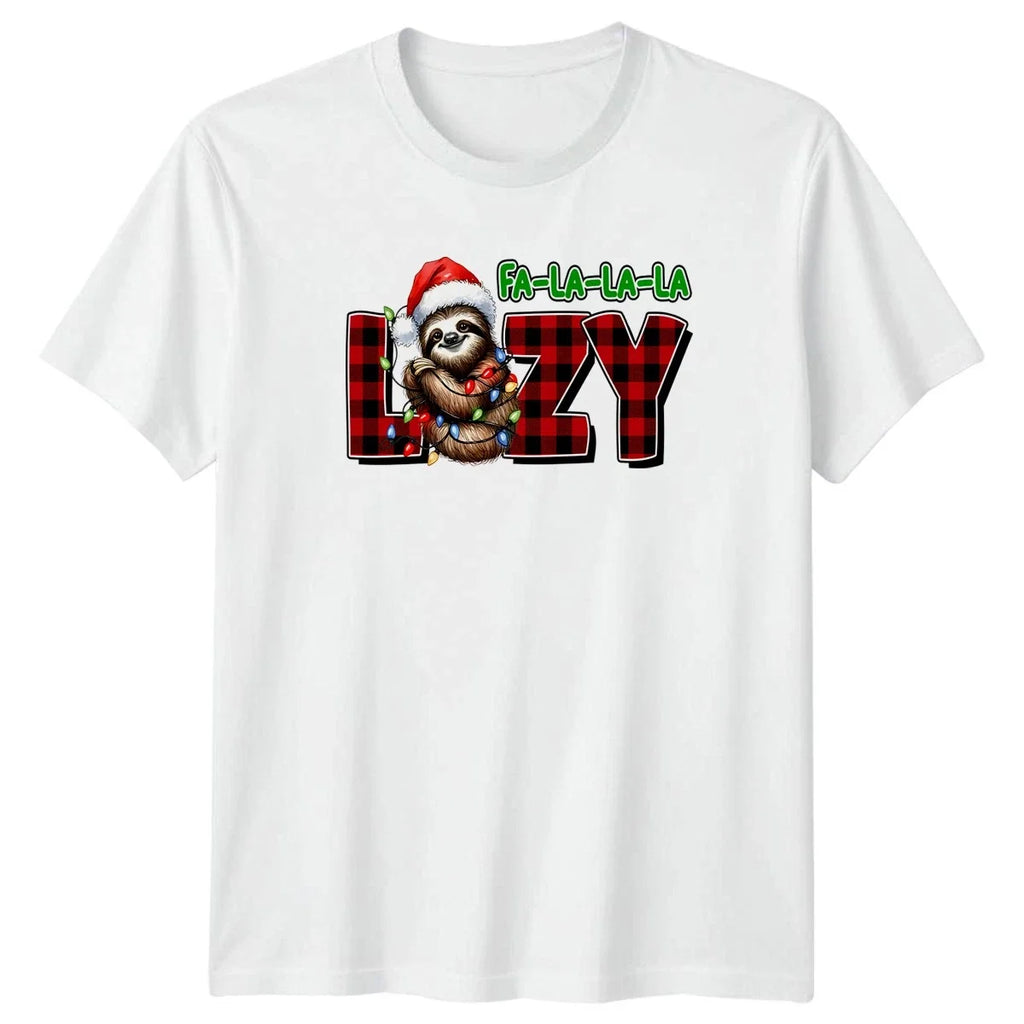 Fa-La-La-La Lazy Sloth T-Shirt Sloth Christmas Christmas Gift For Him And Her