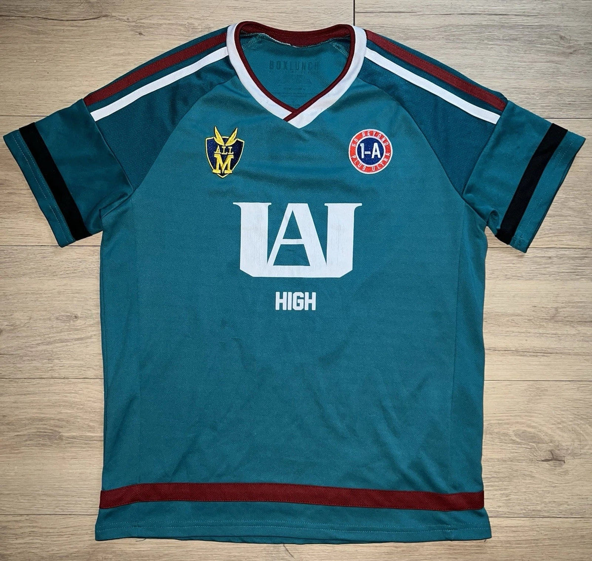 My Hero Academia UA High Deku Izuku Midoriya Soccer Style Jersey Adult Medium
