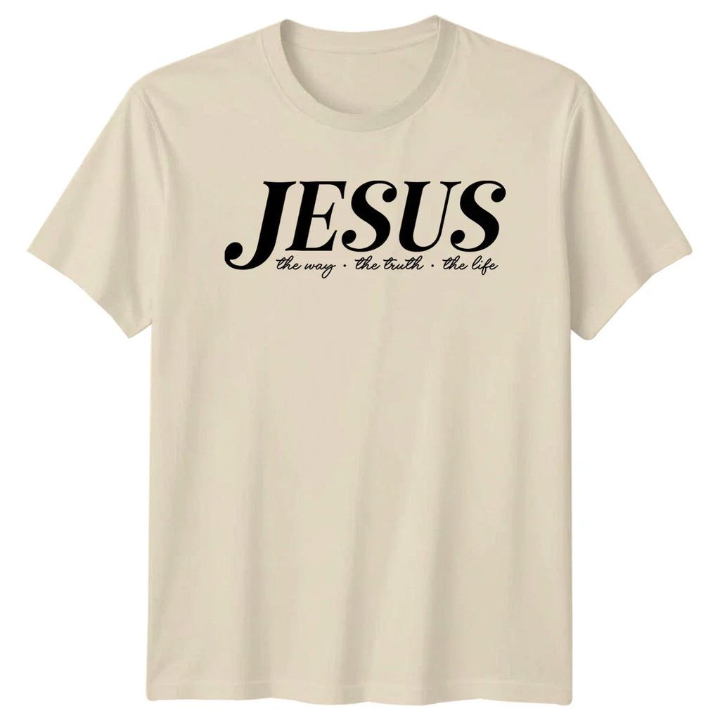 Jesus The Way The Truth The Life Christian Faith T-Shirt