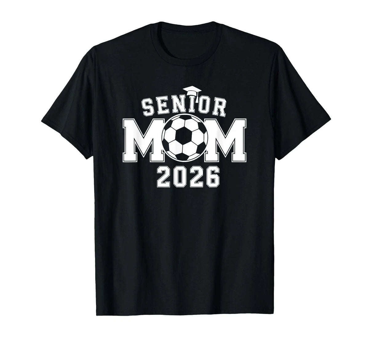 Senior 2026 Soccer Mom High School Graduation Outfit Proud T-Shirt