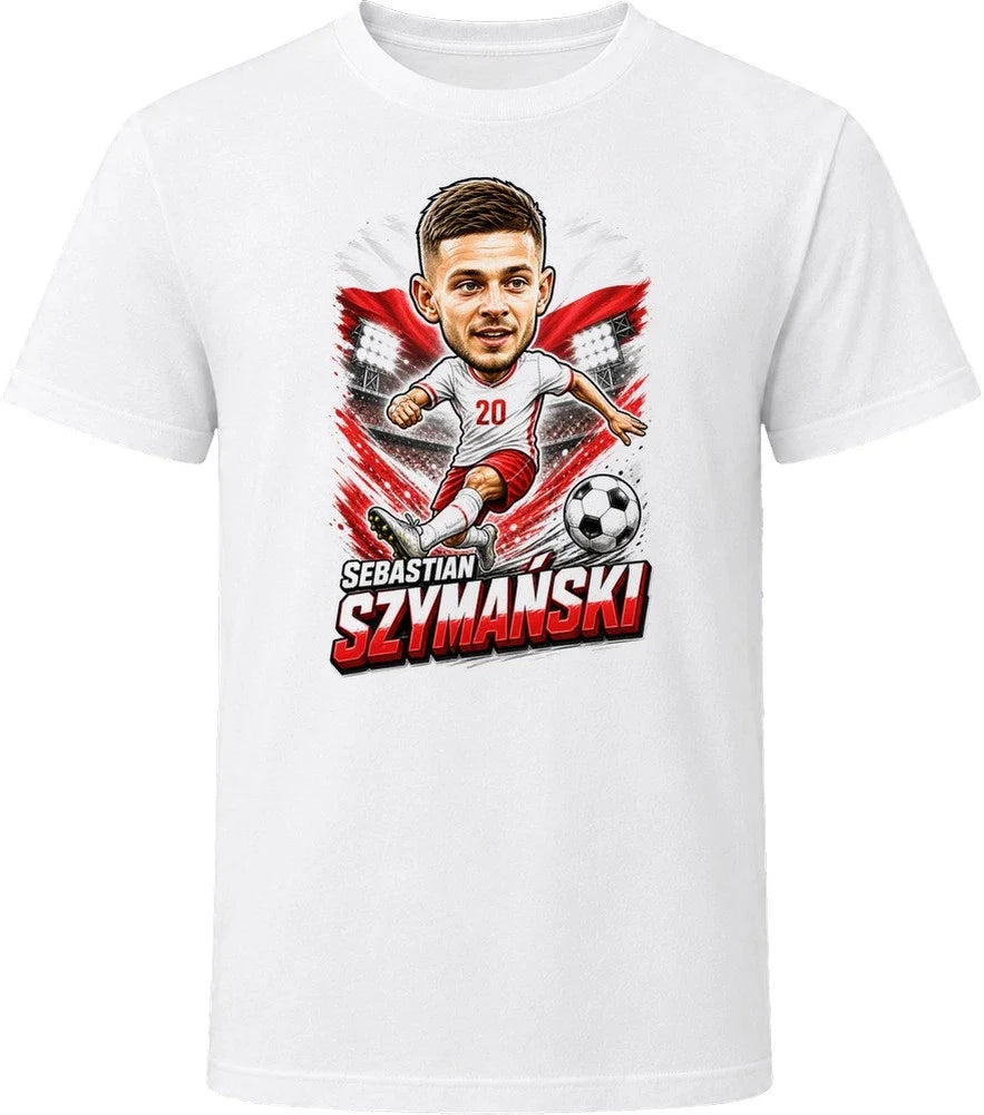 Sebastian Szymanski, Poland Caricature Soccer 2026 T Shirt