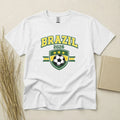Brazil 2026 Football Fan T Shirt Soccer Supporters Gildan Cotton Family Top